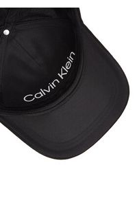 Calvin Klein Czapka z daszkiem Corduroy Cotton Cap K60K612894 Czarny. Kolor: czarny. Materiał: poliester, materiał