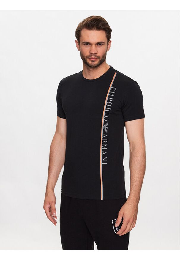 Emporio Armani Underwear T-Shirt 111971 3R525 00020 Czarny Regular Fit. Kolor: czarny. Materiał: bawełna