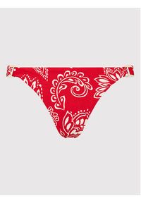 Seafolly Dół od bikini Folklore 40667-933 Czerwony. Kolor: czerwony. Materiał: syntetyk