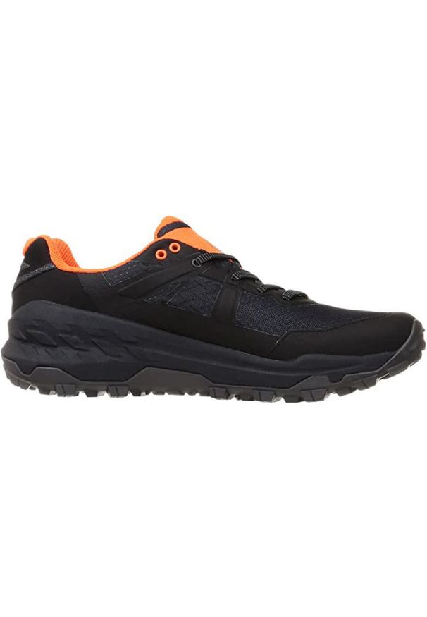 Buty trekkingowe męskie Mammut Sertig II Low GTX. Zapięcie: sznurówki. Kolor: czarny. Materiał: materiał, syntetyk, tkanina. Szerokość cholewki: normalna