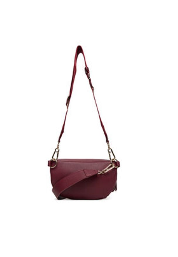 Steve Madden Torebka Bclarke2 SM13001831 Bordowy. Kolor: czerwony. Materiał: skórzane
