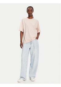 BOSS T-Shirt C_Enis 50523256 Różowy Oversize. Kolor: różowy. Materiał: bawełna