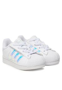 Adidas - adidas Sneakersy Superstar II Cf El I JQ1791 Biały. Kolor: biały. Materiał: skóra. Model: Adidas Superstar #5