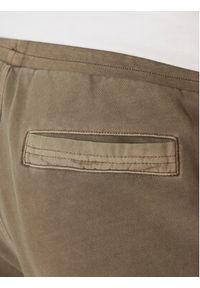 Aeronautica Militare Szorty sportowe 251BF016F583 Khaki Regular Fit. Kolor: brązowy. Materiał: bawełna. Styl: sportowy #3