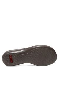 Rieker Sandały 608G9-47 Szary. Kolor: szary. Materiał: syntetyk #8