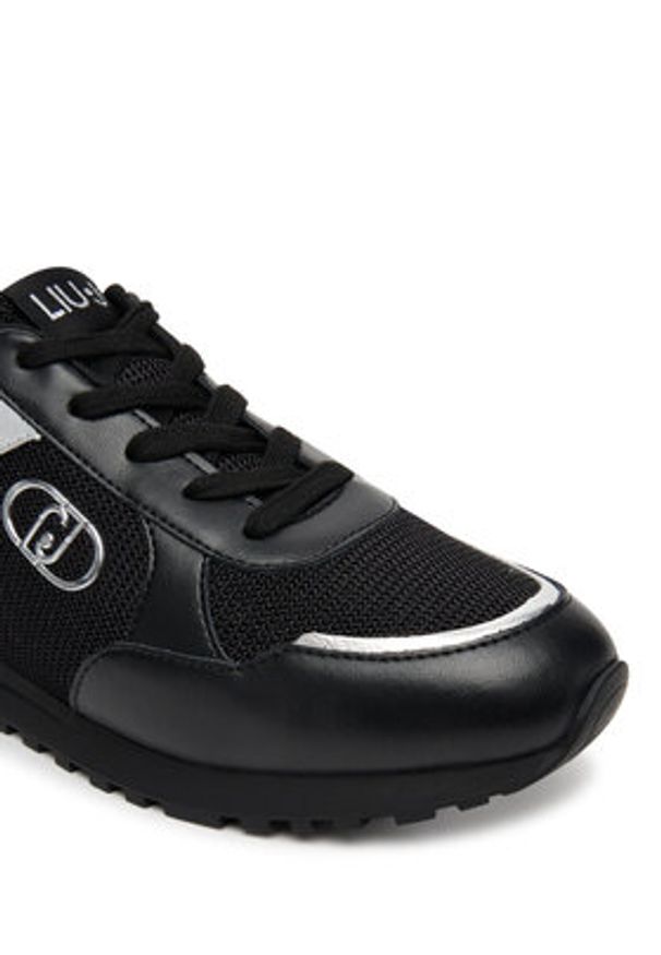 Liu Jo Sneakersy Low 01 BF5013 PX685 Czarny. Kolor: czarny. Materiał: materiał, mesh