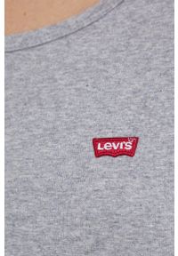 Levi's® - Levi's T-shirt (2-pack) damski. Okazja: na spotkanie biznesowe. Materiał: dzianina. Wzór: aplikacja. Styl: biznesowy #6