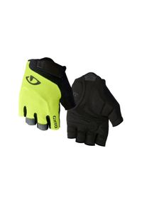 GIRO - Rękawiczki rowerowe męskie Giro Bravo Gel. Kolor: żółty