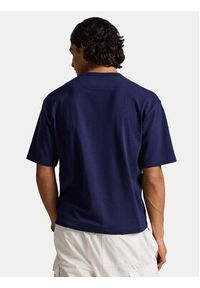 Polo Ralph Lauren T-Shirt 710A12979013 Granatowy Regular Fit. Typ kołnierza: polo. Kolor: niebieski. Materiał: bawełna #4
