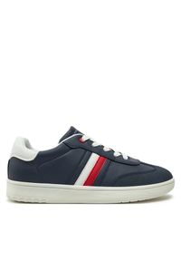 TOMMY HILFIGER - Sneakersy Tommy Hilfiger. Kolor: niebieski