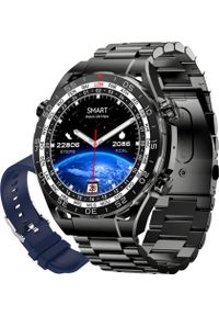 Smartwatch Gravity Zegarek męski SMARTWATCH GRAVITY GT13-5 BK/BK/BU. Rodzaj zegarka: smartwatch