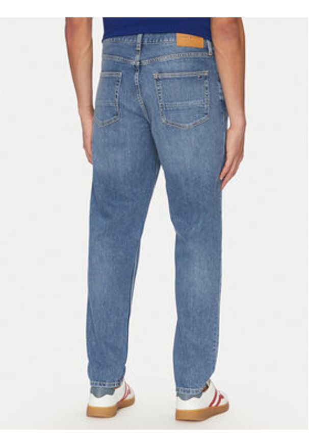 TOMMY HILFIGER - Tommy Hilfiger Jeansy Harlem MW0MW38815 Niebieski Tapered Fit. Kolor: niebieski