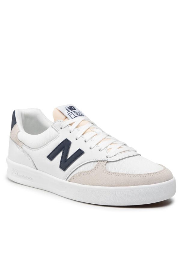 New Balance Sneakersy CT300WY3 Beżowy. Kolor: biały. Materiał: skóra