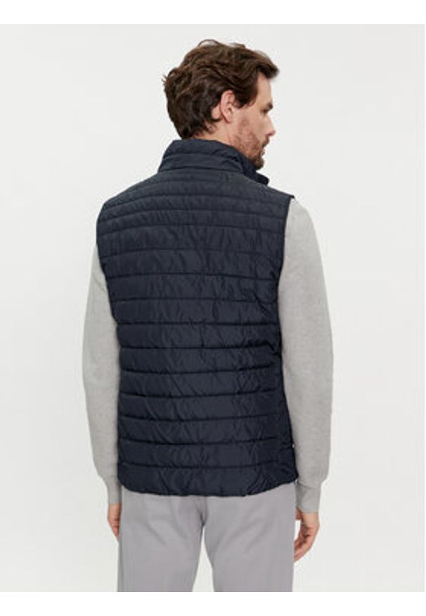 Geox Kamizelka Kennet M4528C T3058 F1624 Granatowy Regular Fit. Kolor: niebieski. Materiał: syntetyk