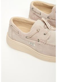 Liu Jo - Mokasyny męskie zamszowe LIU JO. Materiał: zamsz #4