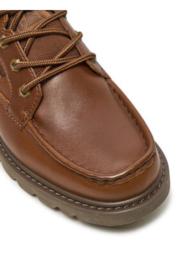 CAT Footwear Półbuty Colorado Moc Toe Low P726071 Brązowy. Kolor: brązowy. Materiał: skóra