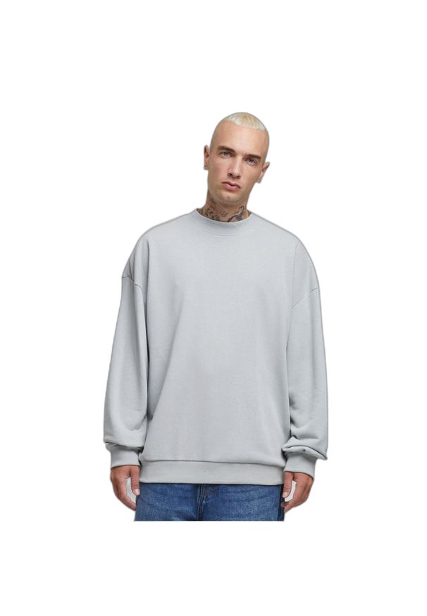 Bluza Urban Classics Light Terry Crew. Kolor: szary