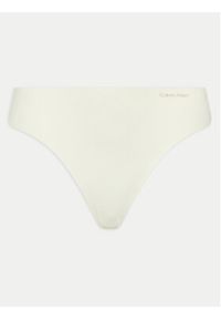 Calvin Klein Underwear Komplet 3 par stringów 000QD3558E Kolorowy. Materiał: syntetyk. Wzór: kolorowy #5