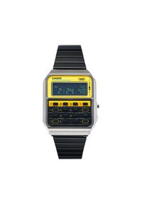 Casio Zegarek Vintage Edgy CA-500WEGG-9BEF Czarny. Kolor: czarny. Styl: vintage