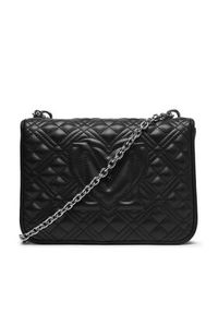 Love Moschino - LOVE MOSCHINO Torebka JC4000PP1OLA000B Czarny. Kolor: czarny. Materiał: skórzane #4