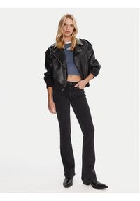 Hugo - HUGO Jeansy Getti_B 50546332 Czarny Flare Fit. Kolor: czarny