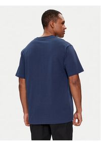 New Balance T-Shirt Basketball Style MT41578 Granatowy Relaxed Fit. Kolor: niebieski. Materiał: bawełna #5