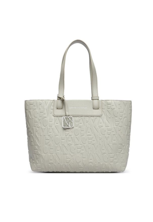 Torebka Armani Exchange. Kolor: beżowy