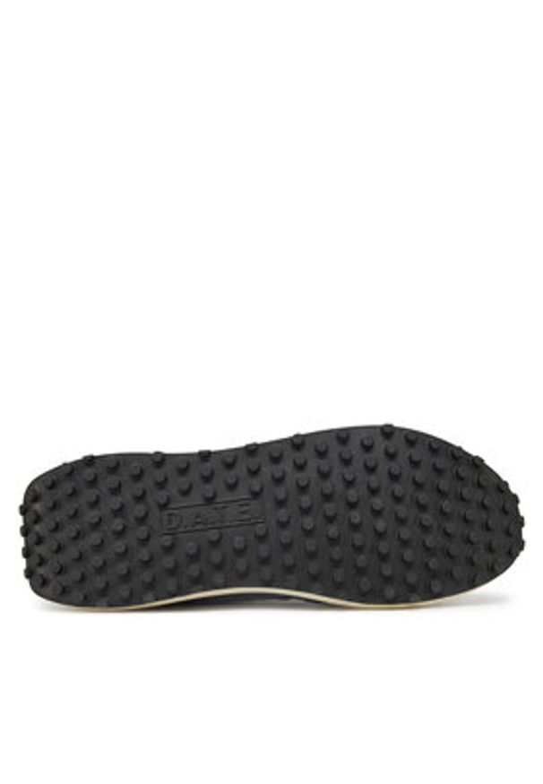 D.A.T.E. Sneakersy Athleta M421-AT-NY Czarny. Kolor: czarny. Materiał: skóra, zamsz