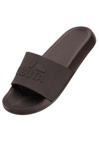Kubota Klapki Basenowe Basic Plain. Kolor: brązowy