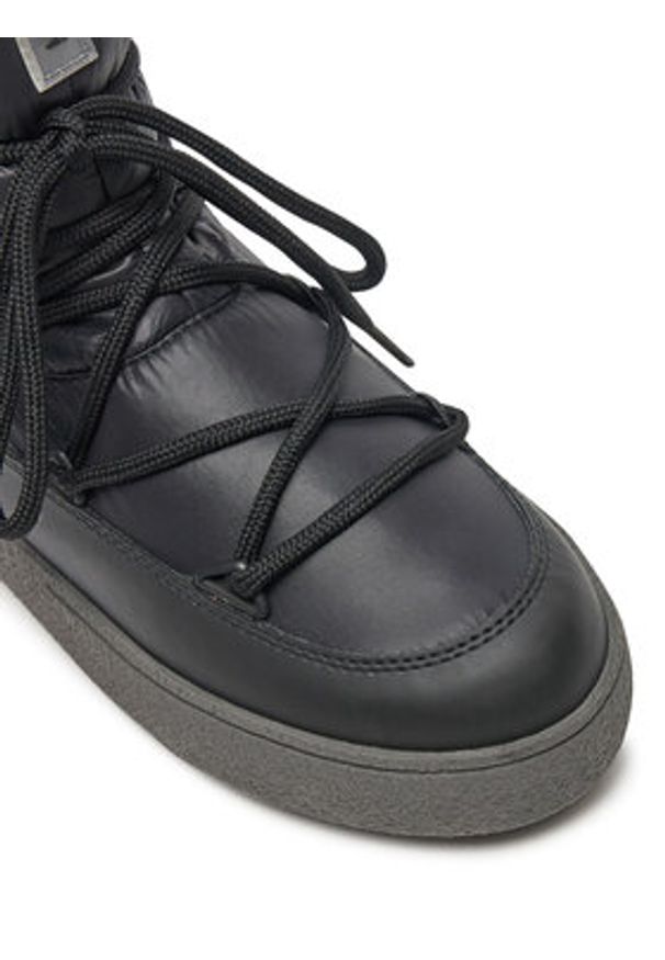 Moon Boot Śniegowce 80D2450080 Czarny. Kolor: czarny. Materiał: skóra