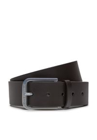 TOMMY HILFIGER - Tommy Hilfiger Pasek Męski Tjm Adj. Belt 4.0 AM0AM12270 Brązowy. Kolor: brązowy. Materiał: skóra