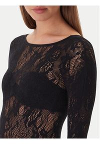 Patrizia Pepe Body 2M4484/J344-K103 Czarny Slim Fit. Kolor: czarny. Materiał: syntetyk #3