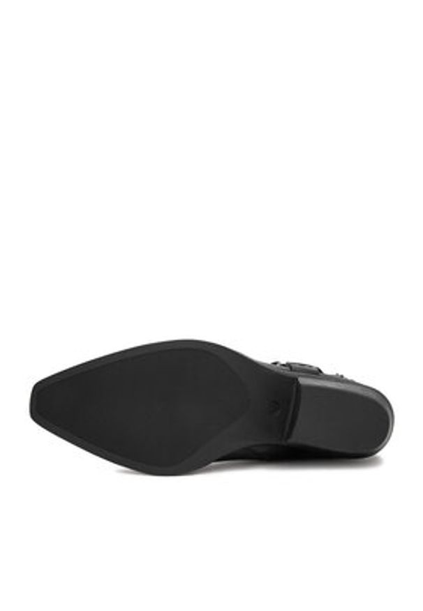 DeeZee Kowbojki HX21065-55A Czarny. Kolor: czarny. Materiał: syntetyk, materiał