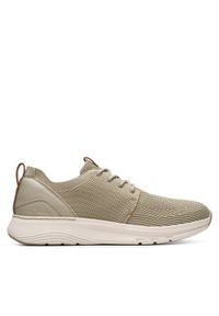 Clarks Sneakersy Motion Trek MX 26181982 Khaki. Kolor: brązowy. Materiał: materiał