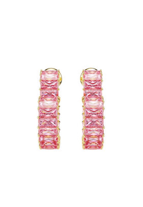 Swarovski Kolczyki Matrix 5706340 Złoty. Materiał: metalowe. Kolor: złoty