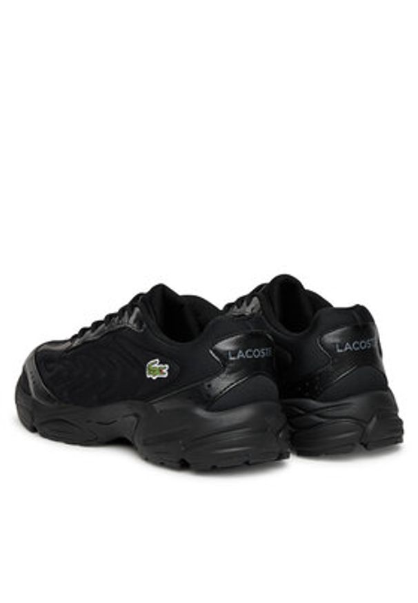 Lacoste Sneakersy Storm 96 2K 7-49SMA0023 Czarny. Kolor: czarny. Materiał: skóra