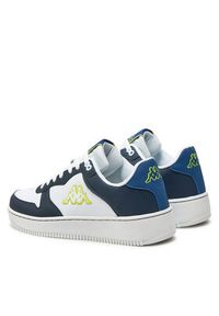 Kappa Sneakersy Logo Maserta 32193CW Biały. Kolor: biały. Materiał: skóra