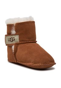 Ugg Śniegowce I Erin 5202 Brązowy. Kolor: brązowy. Materiał: skóra