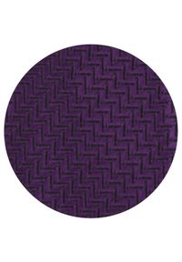 Męski Krawat Alties - Ciemny Fiolet, Delikatny Mikrowzór Tkaniny. Materiał: tkanina. Styl: wizytowy, elegancki #5