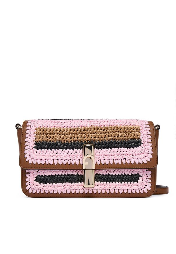Torebka Furla. Kolor: brązowy