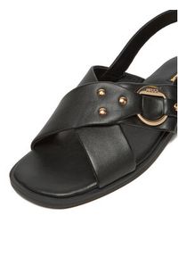 MEXX Sandały MX/025C-EST Czarny. Kolor: czarny. Materiał: skóra #6
