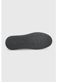 Hugo - HUGO sneakersy Blake kolor czarny 50504401. Nosek buta: okrągły. Zapięcie: sznurówki. Kolor: czarny. Materiał: guma #4