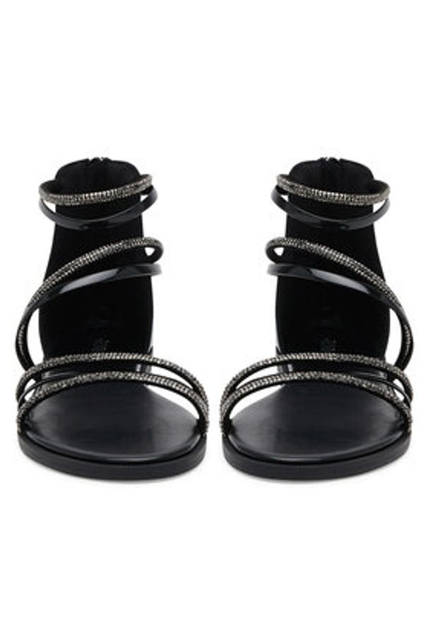 Jenny - JENNY Sandały SF127-01 Czarny. Kolor: czarny. Materiał: syntetyk, materiał