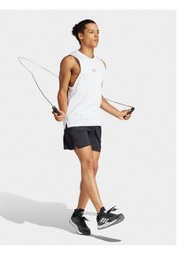 Adidas - adidas Koszulka techniczna Designed for Training IS3709 Biały Regular Fit. Kolor: biały. Materiał: syntetyk #7