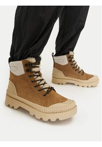 Pepe Jeans Trapery PLS50538 Brązowy. Kolor: brązowy. Materiał: zamsz, skóra #6