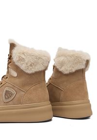 Blauer Trzewiki F5EMERY01 Beżowy. Kolor: beżowy. Materiał: skóra #6