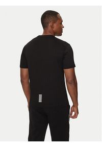 EA7 Emporio Armani T-Shirt 8NPT25 PJVPZ 1200 Czarny Regular Fit. Kolor: czarny. Materiał: bawełna #2