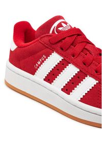 Adidas - adidas Sneakersy Campus 00s JI4329 Czerwony. Kolor: czerwony. Materiał: zamsz, skóra. Model: Adidas Campus #6
