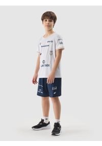 4f - 4F Koszulka replika domowa z sezonu 2023/24 dziecięca 4F x Projekt Warszawa - multikolor 146/152 (10-12 lat). Okazja: do domu. Kolor: wielokolorowy. Długość rękawa: krótki rękaw. Wzór: nadruk. Sezon: lato
