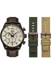 Zegarek męski Timberland TBL.TDWGQ00949X1 brązowy. Kolor: brązowy #1
